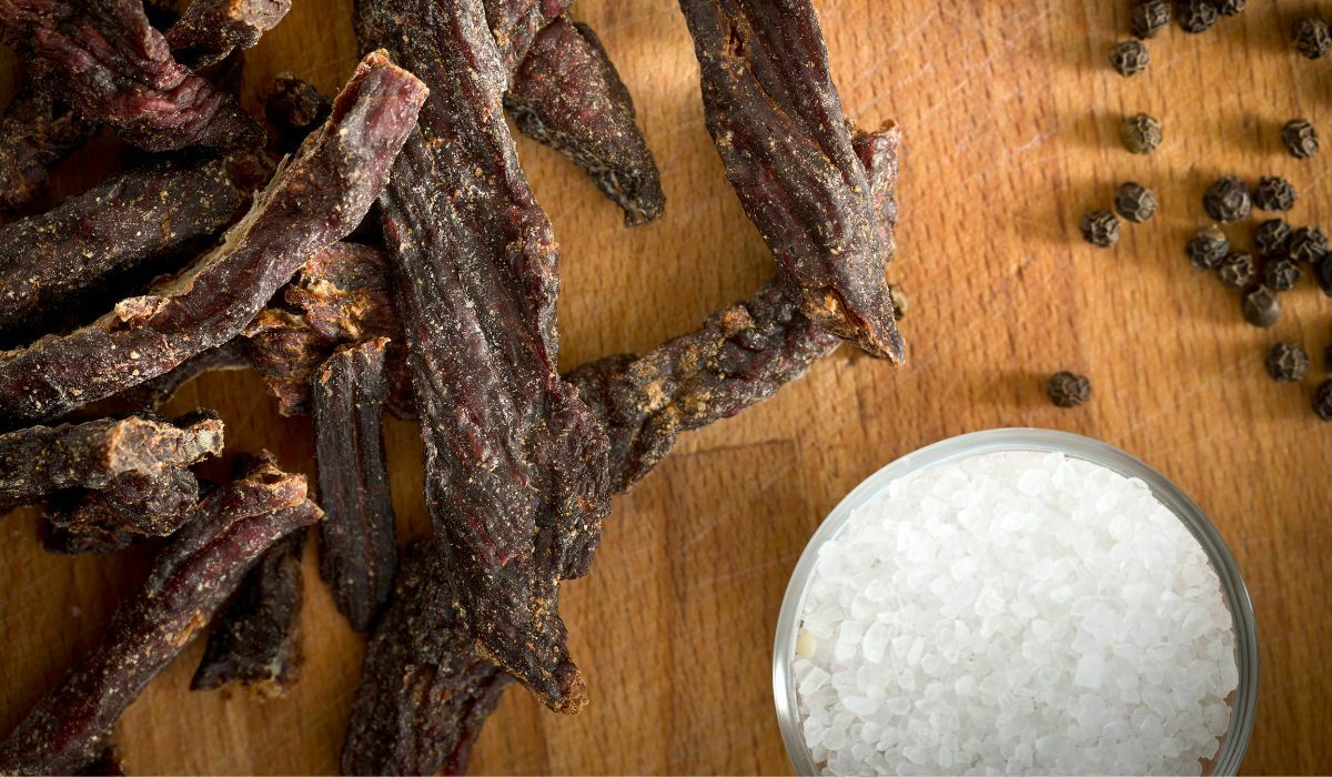 beef jerky sodium