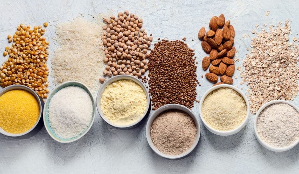 glycemic index of flours