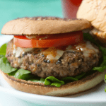 beef and bulgur hamburger
